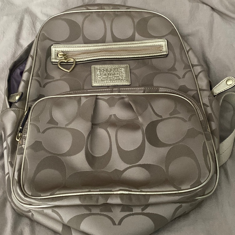 Coach Signature Backpack